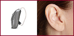 Mini-BTE or open-ear hearing aids